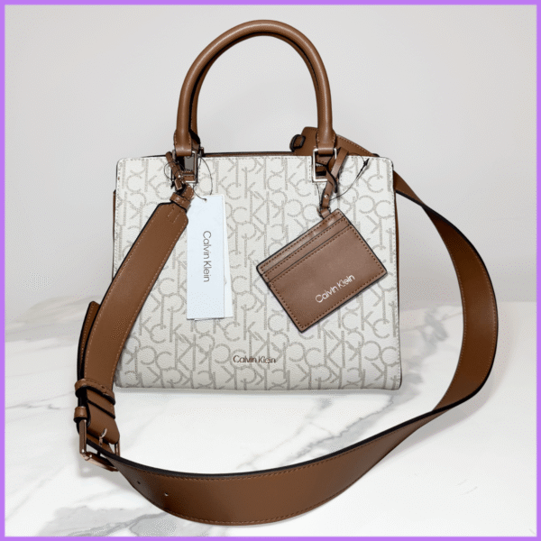 Bolso Calvin Klein Beige y marrón