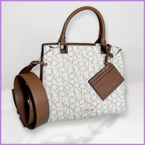 Bolso Calvin Klein Beige y marrón - Image 2